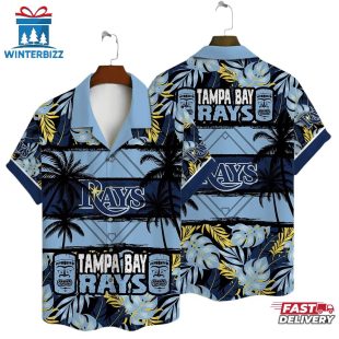 Tampa Bay Rays Palm Paradise Summer Hawaiian Shirt