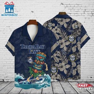 Tampa Bay Rays Tiki Vibes Summer Hawaiian Shirt