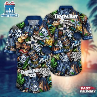 Tampa Bay Rays Tropical Adventure Summer Hawaiian Shirt