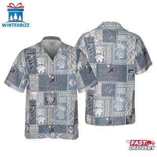 Tampa Bay Rays Vintage Pineapple Summer Hawaiian Shirt