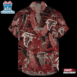 Atlanta Falcons Retro Logo Hawaiian Shirt