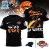 Carolina Panthers NFL Ghost Rider Harley Davidson 3D T-Shirt For Fans 3 Carolina Panthers NFL Ghost Rider Harley Davidson 3D T-Shirt For Fans