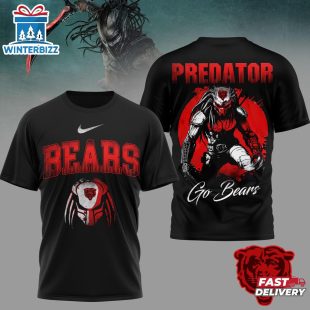Chicago Bears NFL Predator Fan 3D T-Shirt