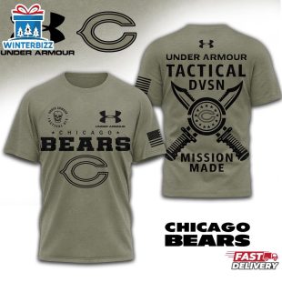 Chicago Bears NFL Tactical Under Armour 3D T-Shirt