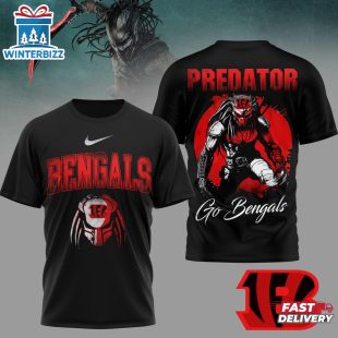 Cincinnati Bengals NFL Predator Fan 3D T-Shirt