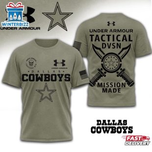 Dallas Cowboys NFL Tactical Under Armour 3D T-Shirt