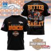 Denver Broncos NFL Elvis Presley Harley Davidson 3D T-Shirt For Fans