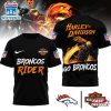Denver Broncos NFL Ghost Rider Harley Davidson 3D T-Shirt For Fans 2 Denver Broncos NFL Ghost Rider Harley Davidson 3D T-Shirt For Fans