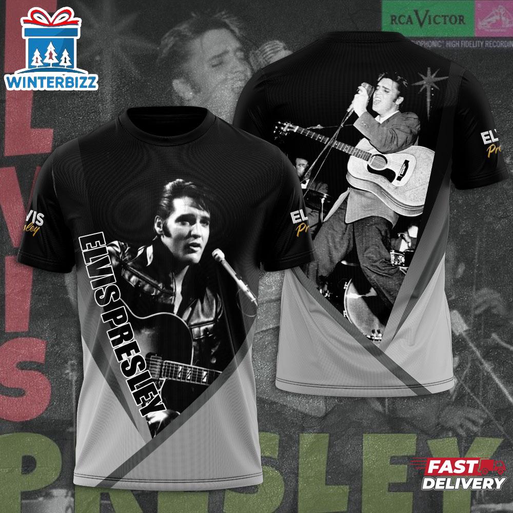 Elvis Presley Collection 3D T-Shirt For Fans Elvis Presley Collection 3D T-Shirt For Fans