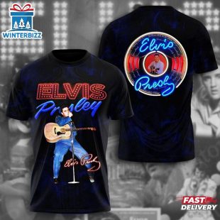 Elvis Presley Legend 3D T-Shirt For Fans