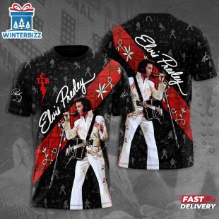 Elvis Presley Musician 3D T-Shirt For Fans