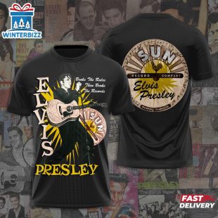 Elvis Presley Star 3D T-Shirt For Fans