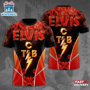 Elvis Presley Tour 3D T-Shirt For Fans