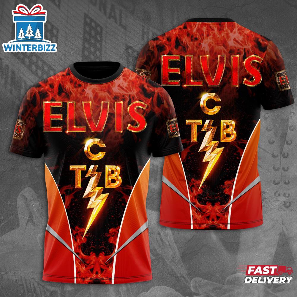 Elvis Presley Tour 3D T-Shirt For Fans Elvis Presley Tour 3D T-Shirt For Fans