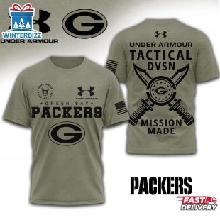 Green Bay Packers NFL Tactical Under Armour 3D T-Shirt