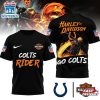Indianapolis Colts NFL Ghost Rider Harley Davidson 3D T-Shirt For Fans 2 Indianapolis Colts NFL Ghost Rider Harley Davidson 3D T-Shirt For Fans