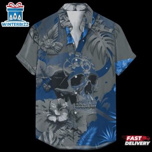 Indianapolis Colts Signature Skull NFL Hawaiian Shirt
