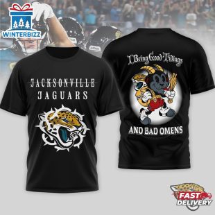 Jacksonville Jaguars NFL x Bad Omens 3D T-Shirt