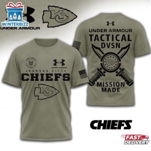 Kansas City Chiefs NFL Tactical Under Armour 3D T-Shirt