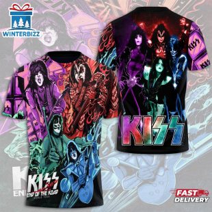 Kiss Band Fans 3D T-Shirt For Fans