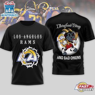Los Angeles Rams NFL x Bad Omens 3D T-Shirt