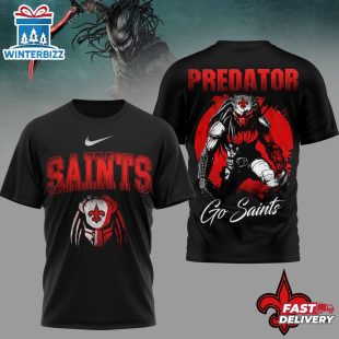 New Orleans Saints NFL Predator Fan 3D T-Shirt