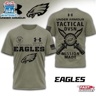 Philadelphia Eagles NFL Tactical Under Armour 3D T-Shirt