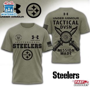 Pittsburgh Steelers NFL Tactical Under Armour 3D T-Shirt