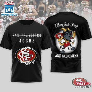 Pittsburgh Steelers NFL x Bad Omens 3D T-Shirt