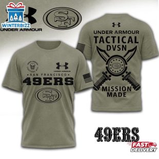 San Francisco 49ers NFL Tactical Under Armour 3D T-Shirt