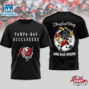 Tampa Bay Buccaneers NFL x Bad Omens 3D T-Shirt