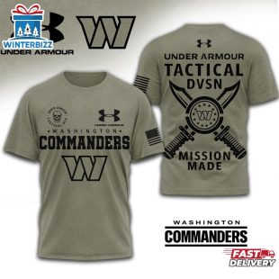 Washington Commanders NFL Tactical Under Armour 3D T-Shirt