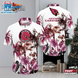 Arizona Cardinals NFL Palm Tree Hawaiian Shirt