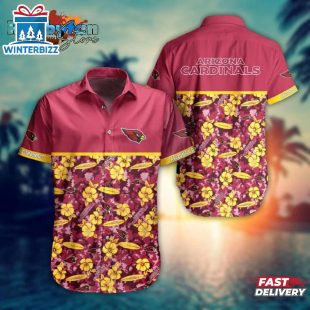 Arizona Cardinals NFL Style Summer Hawaiian Shirt Gifts For Fan