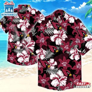ARIZONA CARDINALS NFL TOMMY BAHAMA HAWAIIAN SHIRT FOR FANS Gifts For Fan