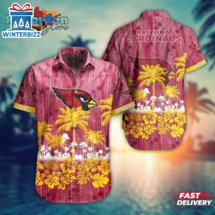 Arizona Cardinals NFL Vintage Pattern Hawaiian Shirt Gifts For Fan