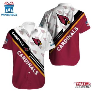 ARIZONA CARDINALS PATTERN HAWAIIAN SHIRT FOR FANS Gifts For Fan