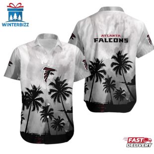 Atlanta Falcons Coconut Trees NFL Hawaiian Shirt For Fans