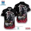Atlanta Falcons Halloween Grim Reaper Tropical Hawaiian Shirt