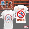 Cincinnati Bengals NFL Safe Driving Awareness 3D T-Shirt