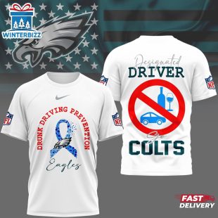 Philadelphia Eagles NFL Safe Driving Awareness 3D T-Shirt