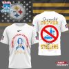 Pittsburgh Steelers NFL Safe Driving Awareness 3D T-Shirt