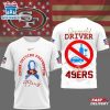 San Francisco 49ers NFL Safe Driving Awareness 3D T-Shirt