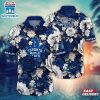 Toronto Maple Leafs Midnight Blooms Summer Hawaiian Shirt