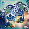 Toronto Maple Leafs Tropical Sunset Summer Hawaiian Shirt