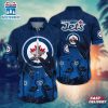 Winnipeg Jets Flamingo Beach Summer Hawaiian Shirt