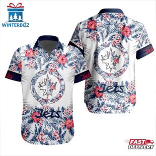 Winnipeg Jets Floral Paradise Summer Hawaiian Shirt