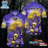Baltimore Ravens Halloween Skull Pumpkin Hawaiian Shirt