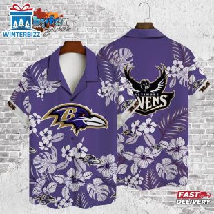 Baltimore Ravens National Football League AOP Hawaiian Shirt