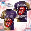 Baltimore Ravens NFL The Rolling Stones 3D T-Shirt For Fans
